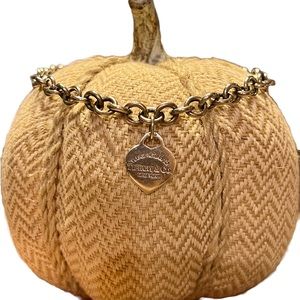 TIFFANY & CO Return To Tiffany Heart Tag Necklace